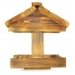 Karmnik dla ptaków drewniany KR-3 Opalany